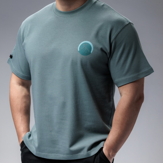 藍山的呼喊T-Shirt 藏青