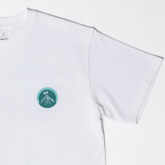 藍山的呼喊T-Shirt 白色