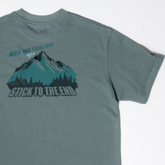 藍山的呼喊T-Shirt 藏青