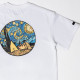 印象派露營風T-Shirt 白色