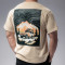 吉普等高線T-Shirt 沙色