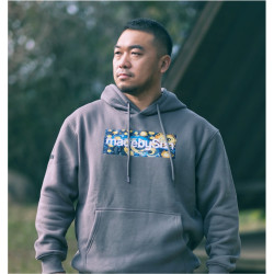 梵谷露營帽T 灰色